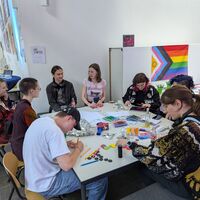 Impression of the PrideProgress network meeting in the summer semester 2025