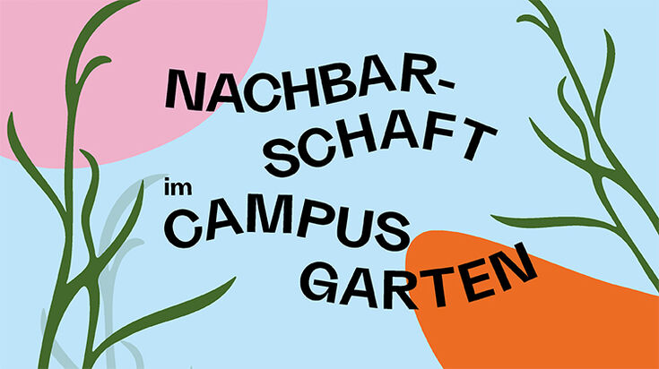 Titelgrafik Campusgarten Versammlung