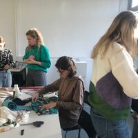 Rethink textile waste - sewing as a feminist practice | Photo: Sigrun Prahl