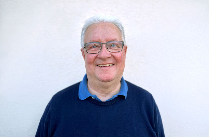 Lothar Wilisch (Senior Manager ECM Siemens AG) is a guest at the Niederrhein University of Applied Sciences (Photo: private)