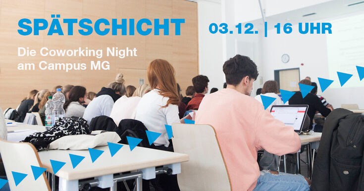 SPÄTSCHICHT am 3. Dezember 2025 ab 16 Uhr. Eine Coworking Night im Z-Gebäude!