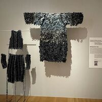 Designs by Michéle Lemper in the exhibition at the MAK in Frankfurt am Main