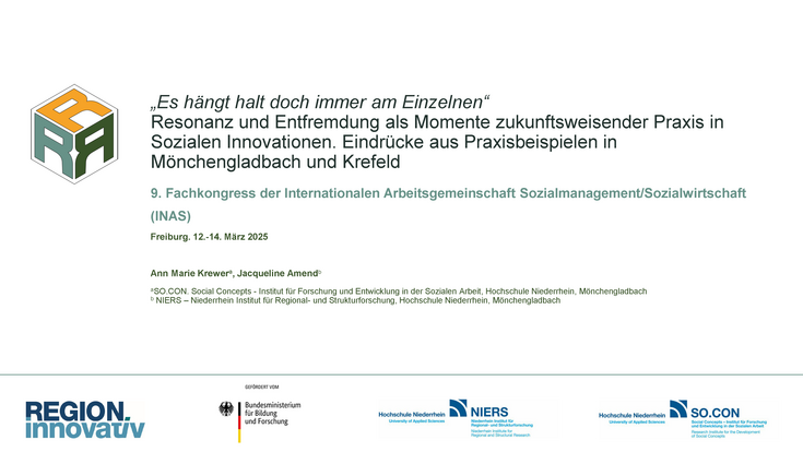 Cover picture for presentation at the Social Management Congress