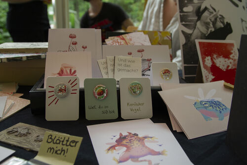 Foto Studierenden Sommermarkt