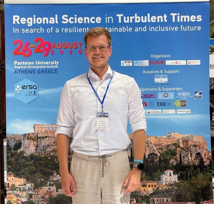 Florian Grebe participates in the 64th annual congress of the European Regional Science Association (ERSA), for NIERS