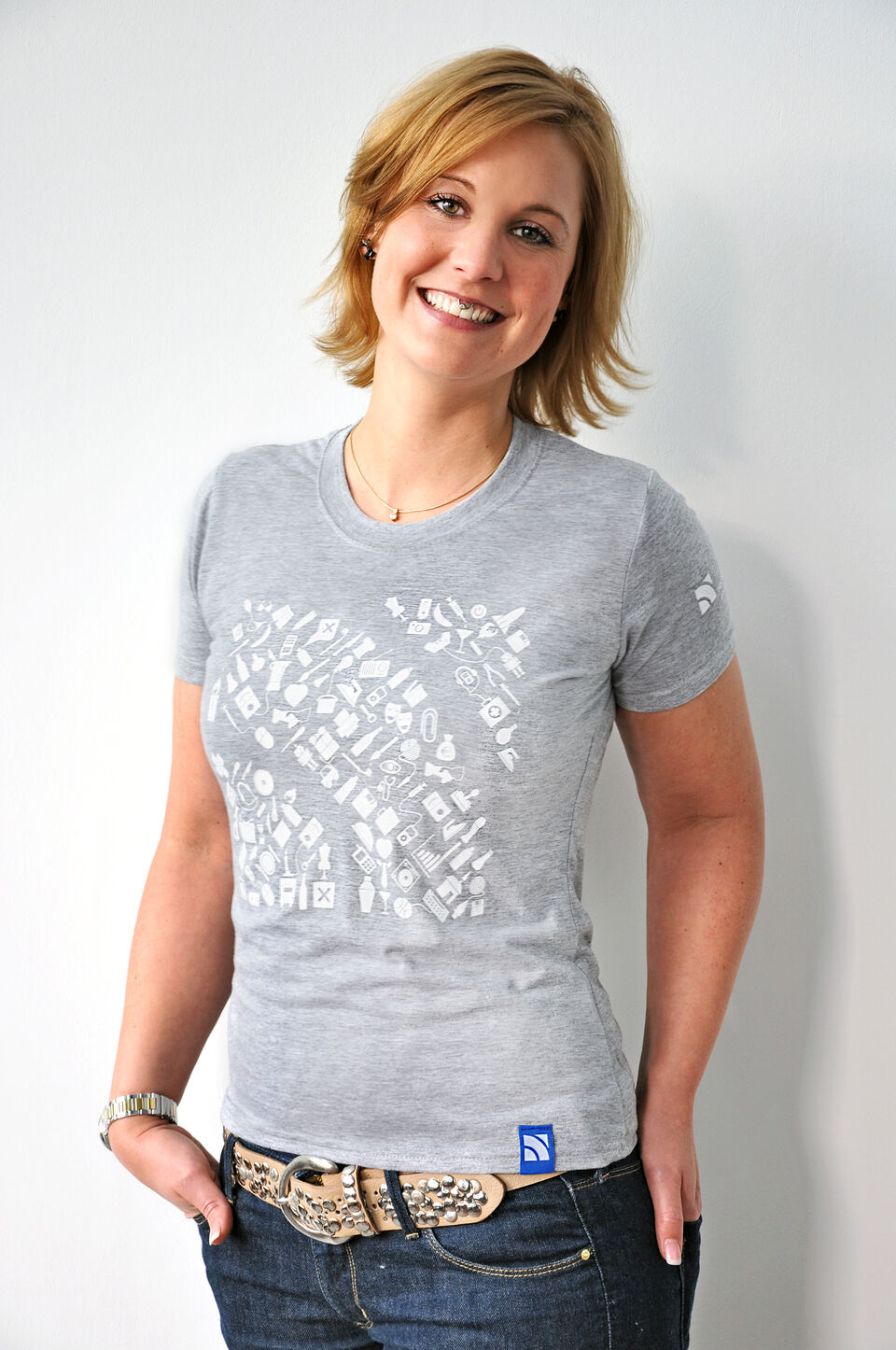 HN Ladies Shirt Pictogram