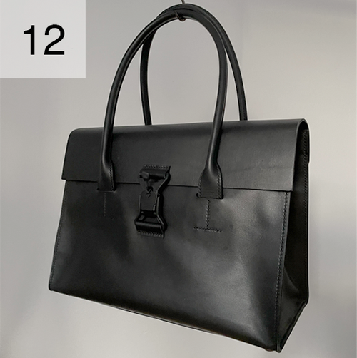 Techwear Leather Handbag Hochschule Niederrhein