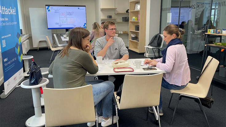 Visit from colleagues from Karazin Business School.