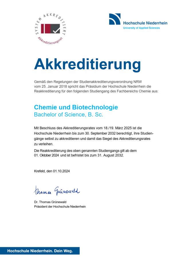 FB01 Accreditation B.Sc. 2025