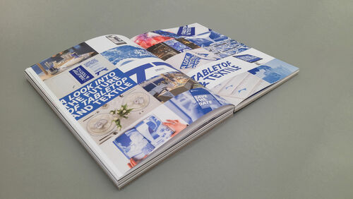 Photo book and porcelain