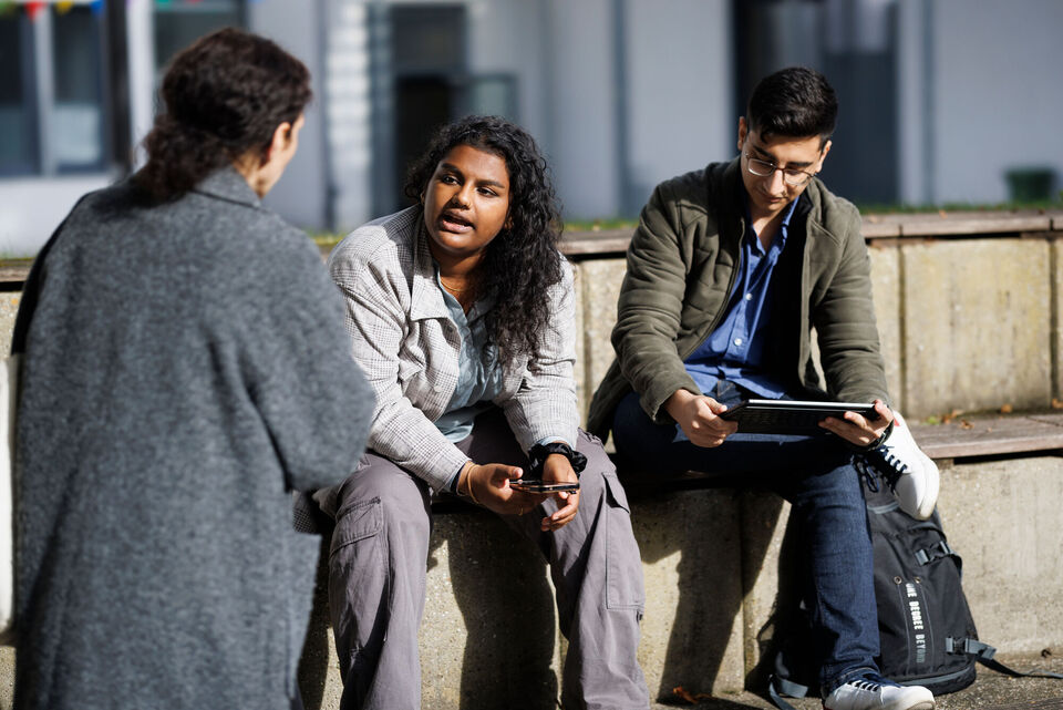 Students at the Faculty of Textile and Clothing Technology