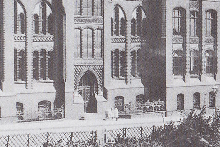 Main entrance around 1900