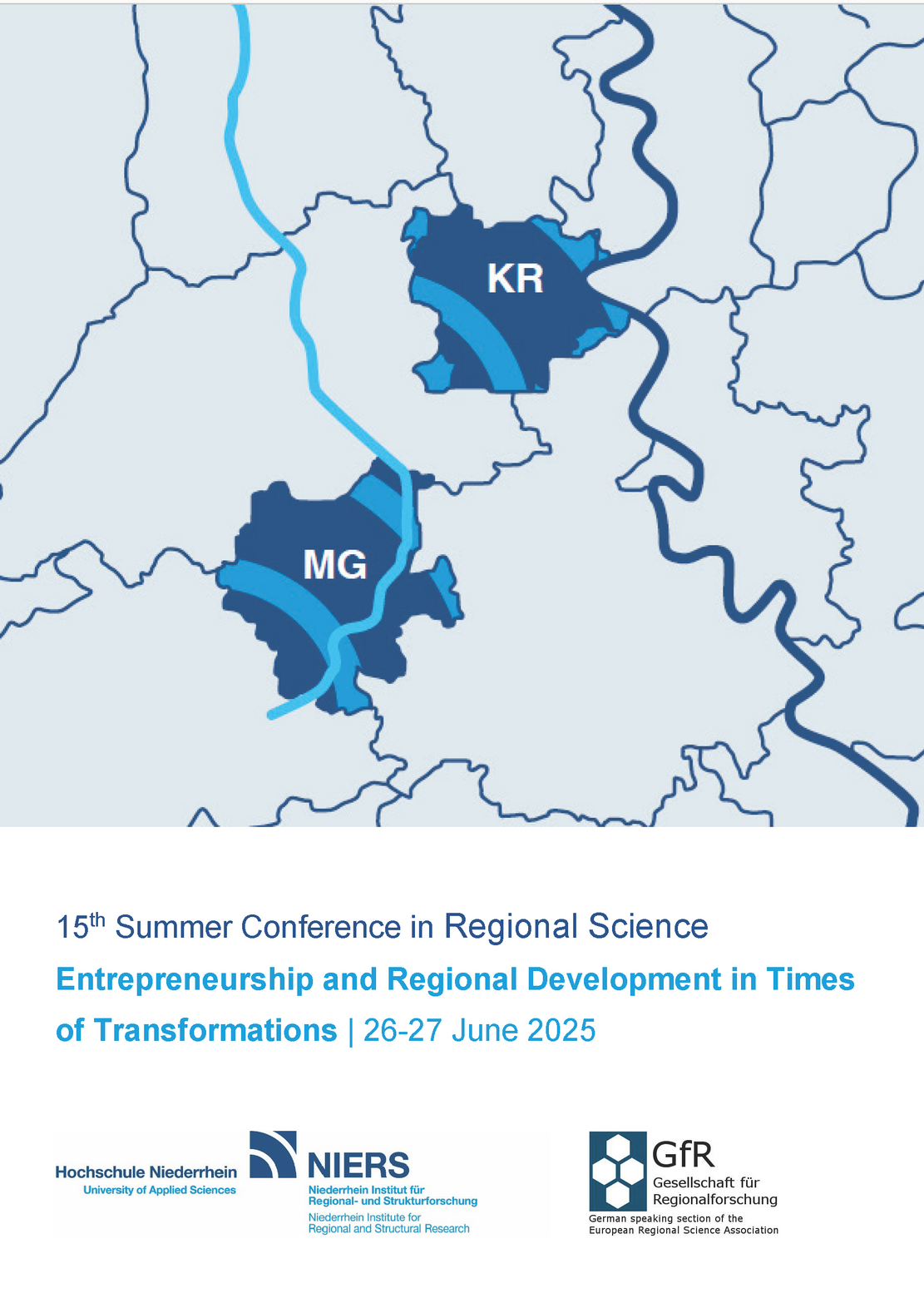 Poster for the event Entrepreneurship and Regional Development in Times of Transformations Summer Conference