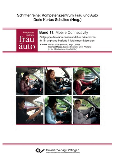 Cover picture "Publication series of the Competence Centre: Women and Cars", Volume 11