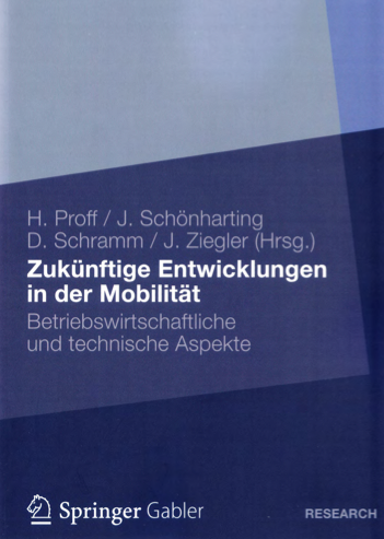 Cover image "Future developments in mobility"