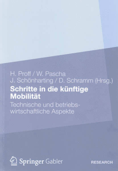 Cover image "Steps towards future mobility"